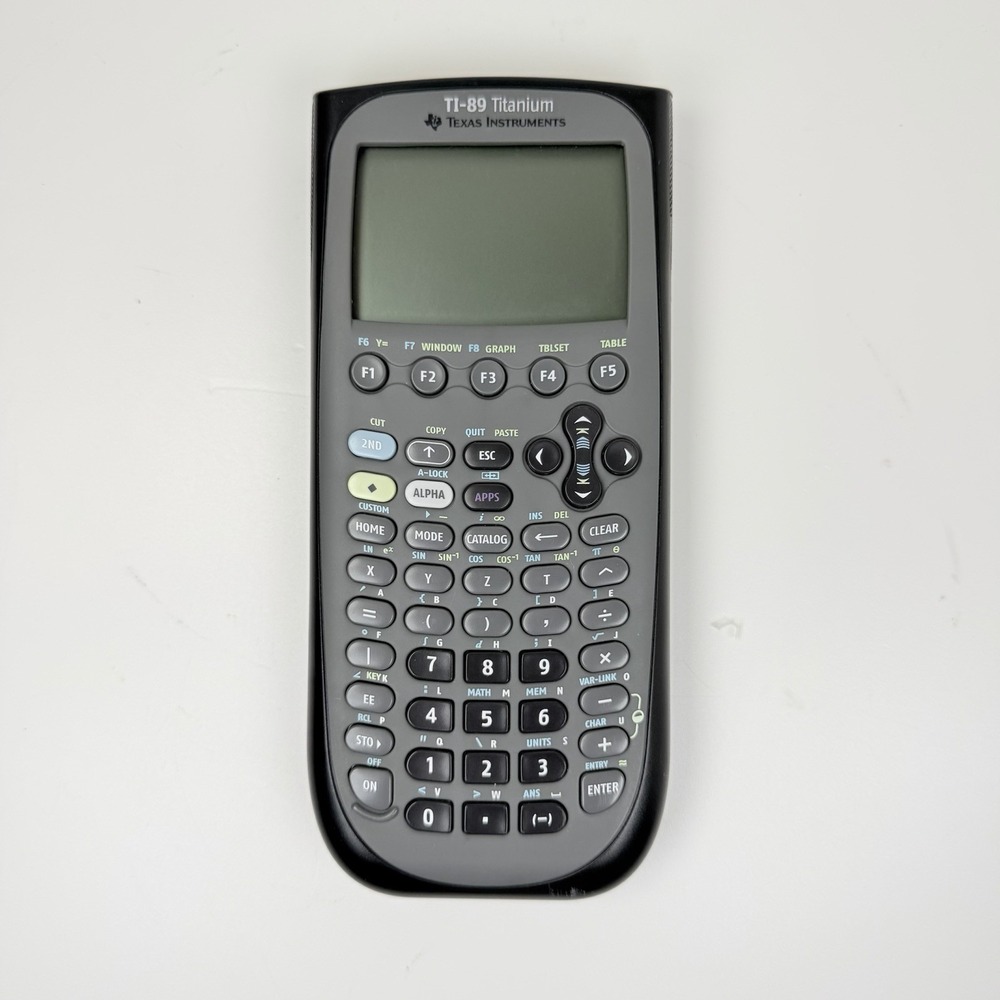 Texas Instruments TI-89 Titanium Advanced Graphing Calculator Tested Working